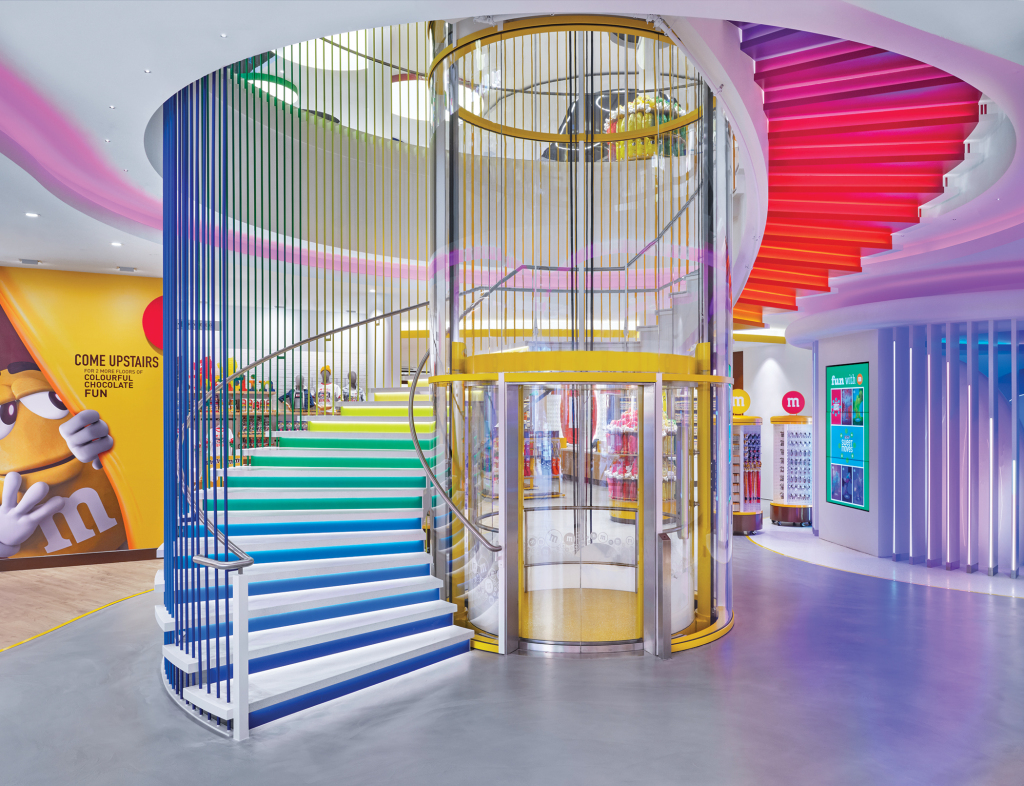 mm berlin colorful staircase