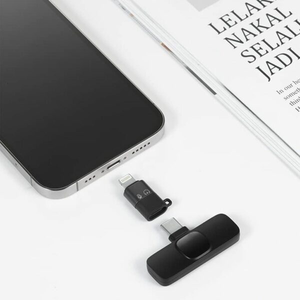 Micrófofono Lavalier Inálambrico para Smartphone - Imagen 3