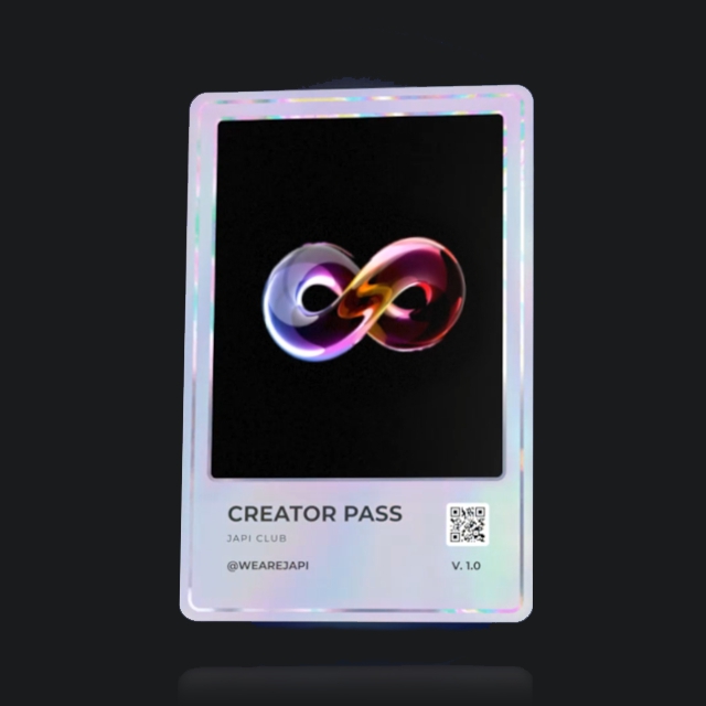 Creator Pass – Japi One